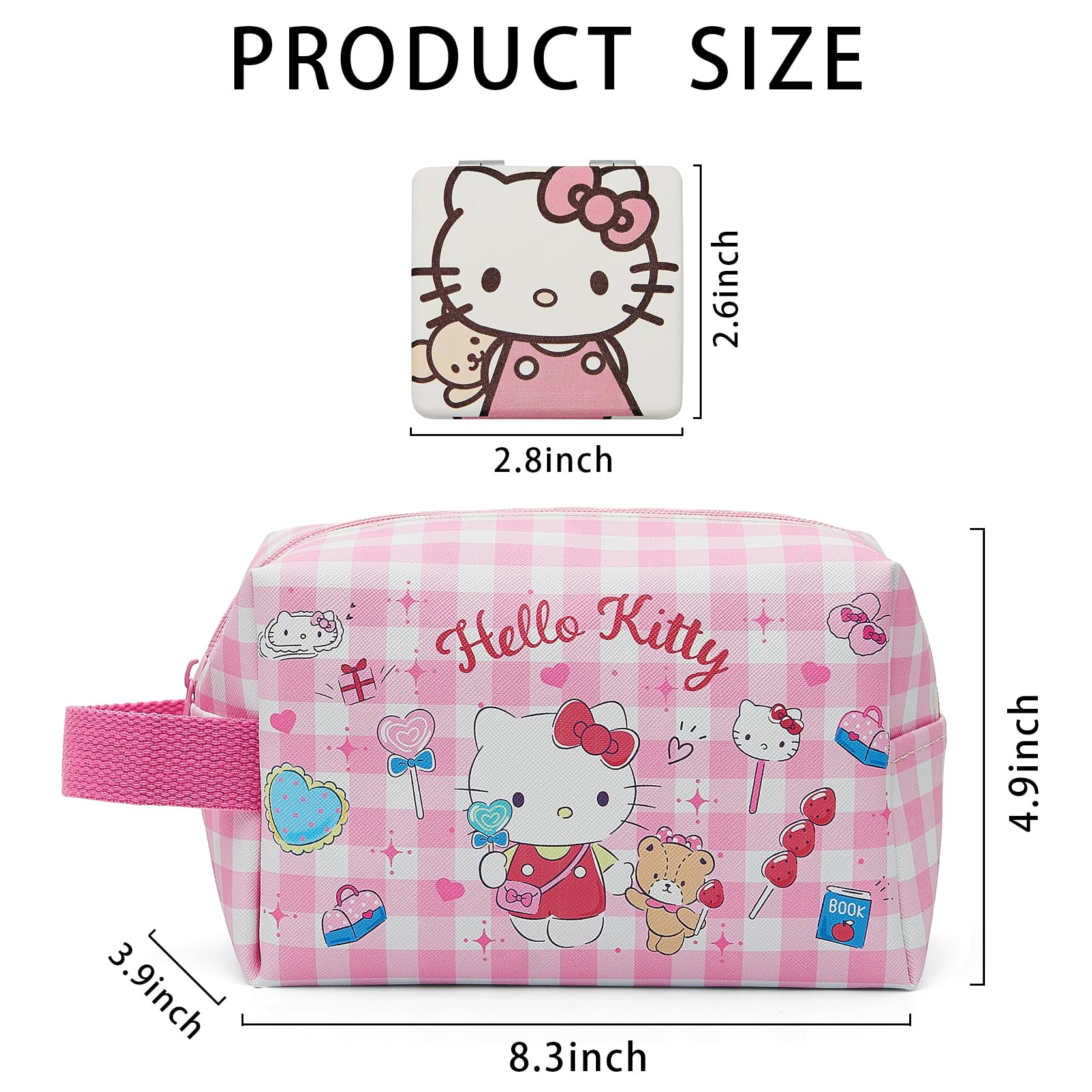 Waterproof Hanging Toiletry Bag for Women & Girls - Large Capacity Travel Cosmetic Organizer with PU Leather, Perfect for Vacation, Gym & Daily Use