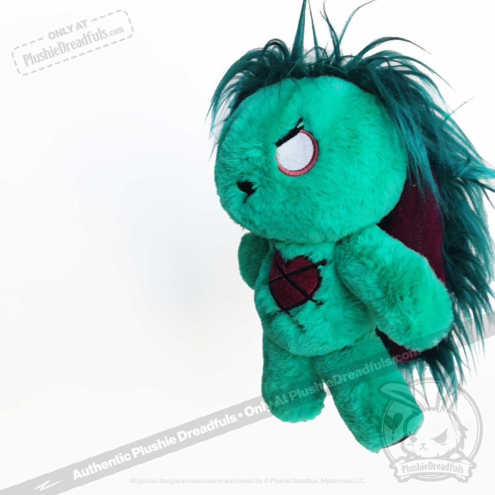 Plushie Dreadfuls Envy Rabbit - Soft Stuffed Animal Toy for Kids, Unique Emotional Support Plush, Perfect for Gifts, Cuddling, and Anxiety Relief