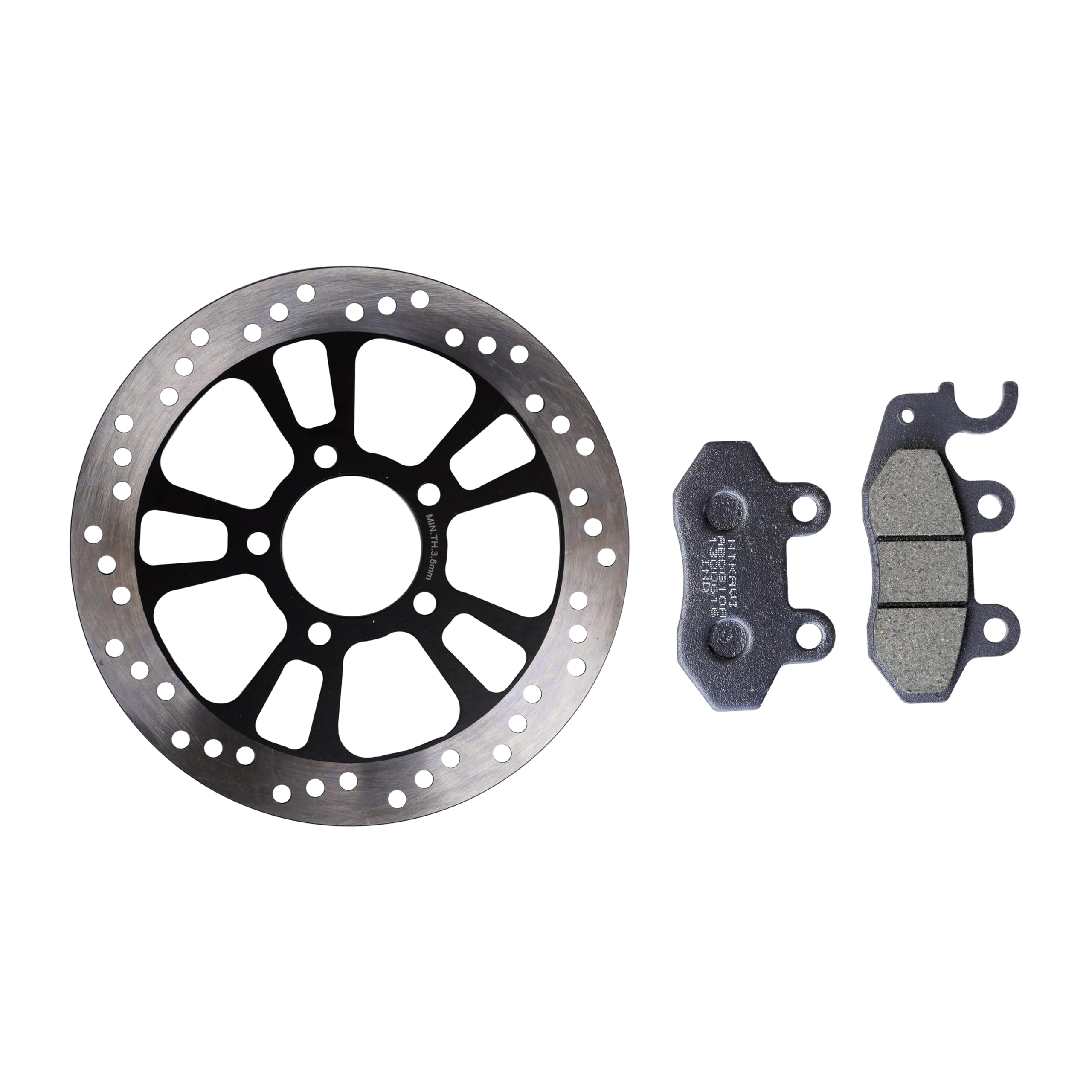 NIKAVI Front Brake Disc and Pads Set - Compatible with Ola Electric Scooter - High Performance Braking System for Safe Riding - Perfect for City Commuting and Daily Use