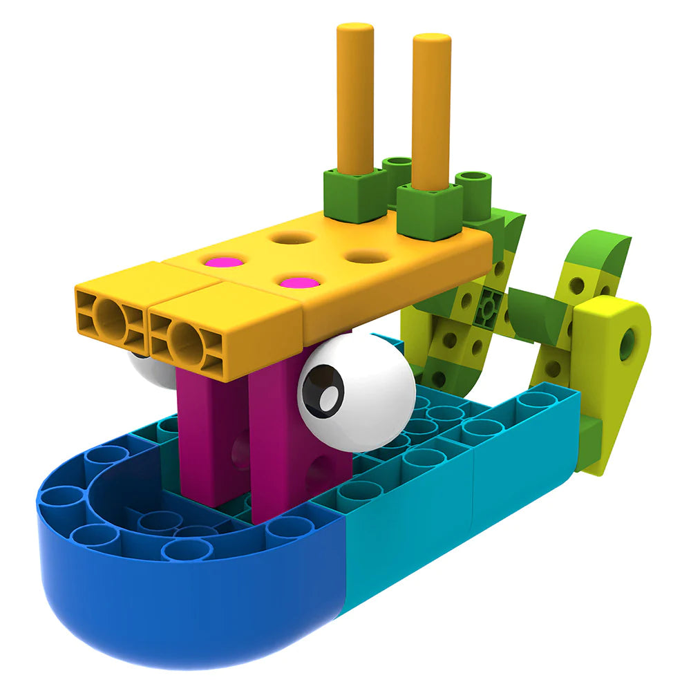 Kids First: Boat Engineer STEM Building Toy Set - Educational Science Kit for Children Ages 5-10 - Perfect for Classroom Activities & Birthday Gifts