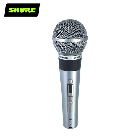 Shure 565SD LC Cardioid Dynamic Vocal Microphone - Professional Studio & Live Performance Mic for Singers, Podcasters & Public Speakers