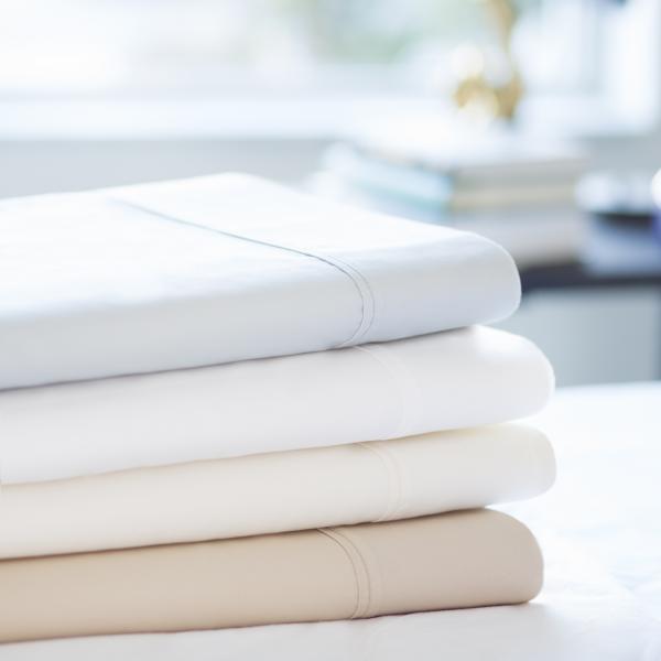Premium Malouf 600 Thread Count Cotton Blend Sheet Set - Queen Size, Wrinkle Resistant & Breathable for Ultimate Comfort - Perfect for Master Bedroom, Guest Room & Luxury Hotels
