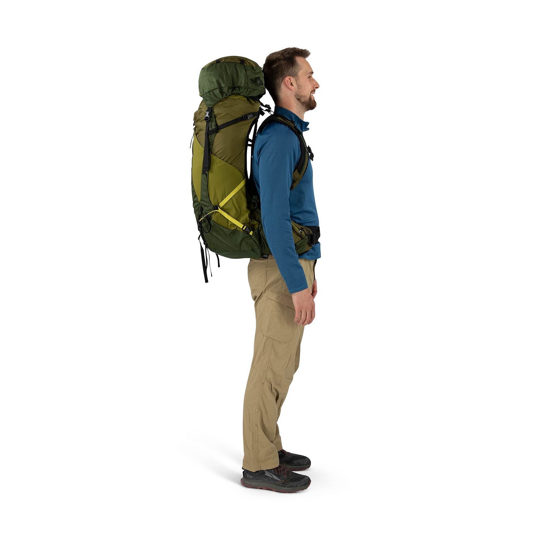 Osprey Atmos AG LT 50 Backpack - Lightweight Hiking Pack for Men & Women - Perfect for Backpacking, Camping & Outdoor Adventures