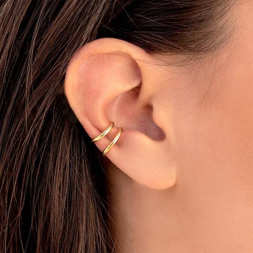 E:Gold dainty cuff