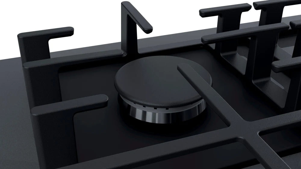 Bosch NGMP077UC Benchmark 30-Inch Gas Cooktop with Hard Glass Surface - Dark Silver | Professional Grade for Modern Kitchens & Home Chefs