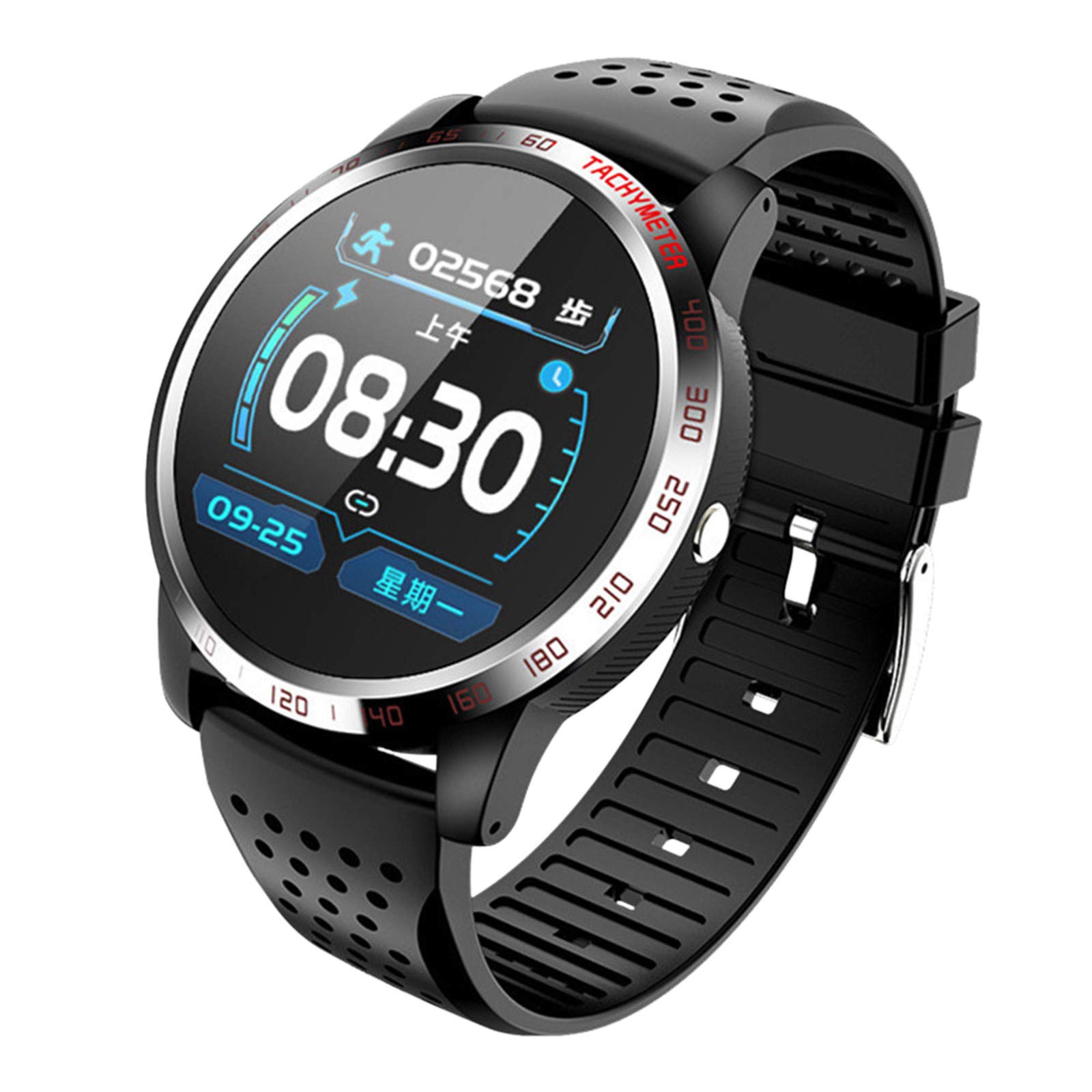 Delarsy Smart Watch with Heart Rate Monitor, Blood Pressure, ECG, Blood Oxygen Tracking - Fitness & Health Tracker for Men & Women - Perfect for Running, Swimming & Daily Activity Monitoring