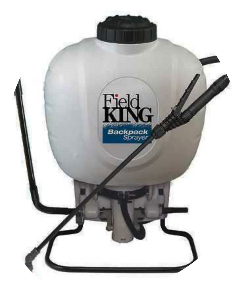 Genuine 190350 4 Gallon Backpack Sprayer - Heavy Duty Polyethylene Lawn Sprayer with Adjustable Fan Nozzle & Foaming Function - Ideal for Lawn Care, Gardening, and Agricultural Use