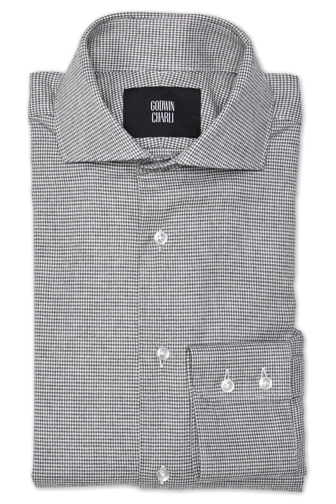 Pilot BC Shirt - Grey Hound Cotton Men's Casual Button Down Shirt | Comfortable & Stylish for Work, Travel & Everyday Wear