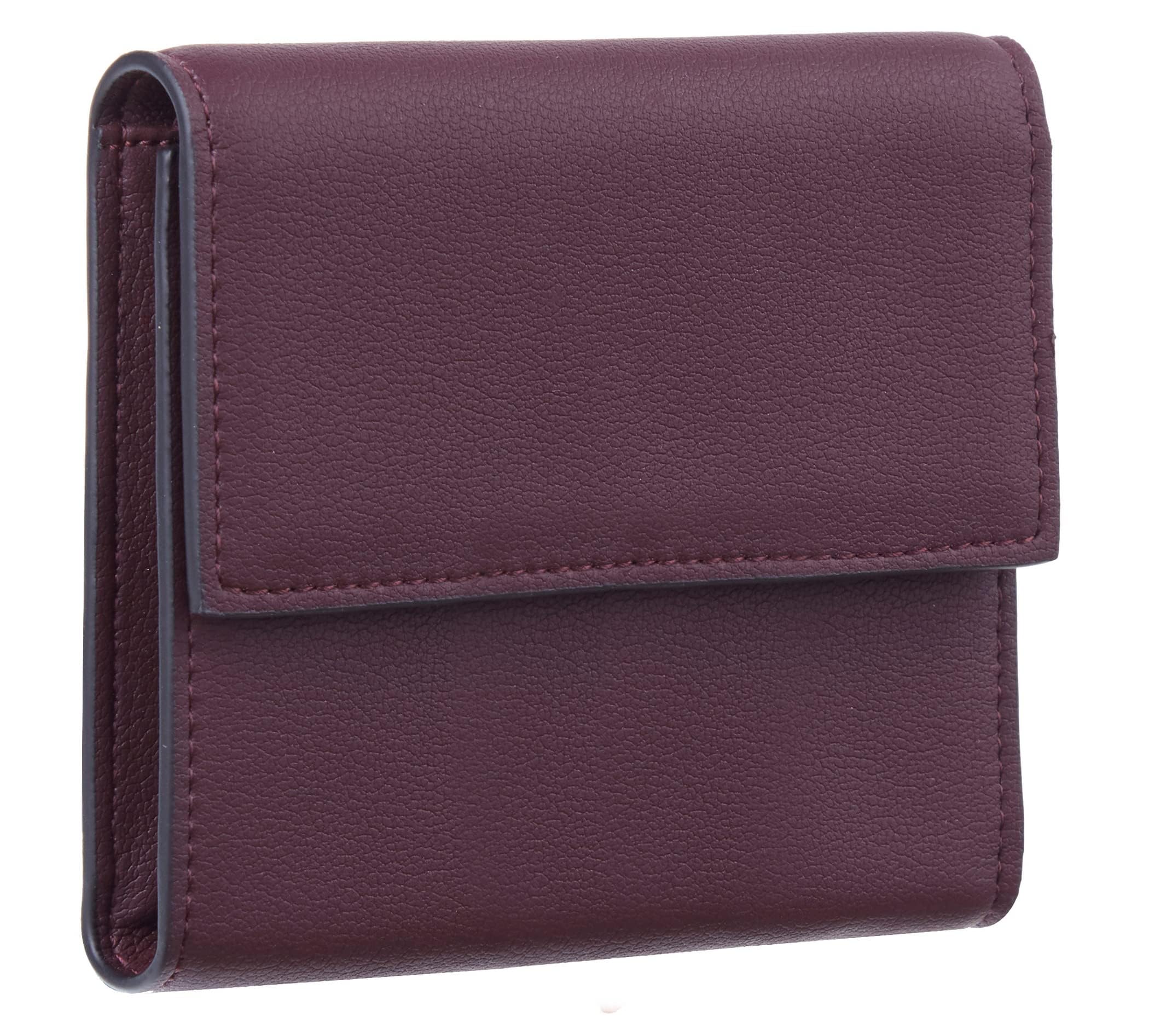 Travelambo RFID Blocking Slim Wallet for Women - Compact Trifold Credit Card Holder with Coin Pouch | Perfect for Everyday Carry, Travel & Minimalist Lifestyle