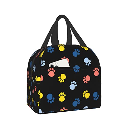 Adorable Dog Paw Colorful