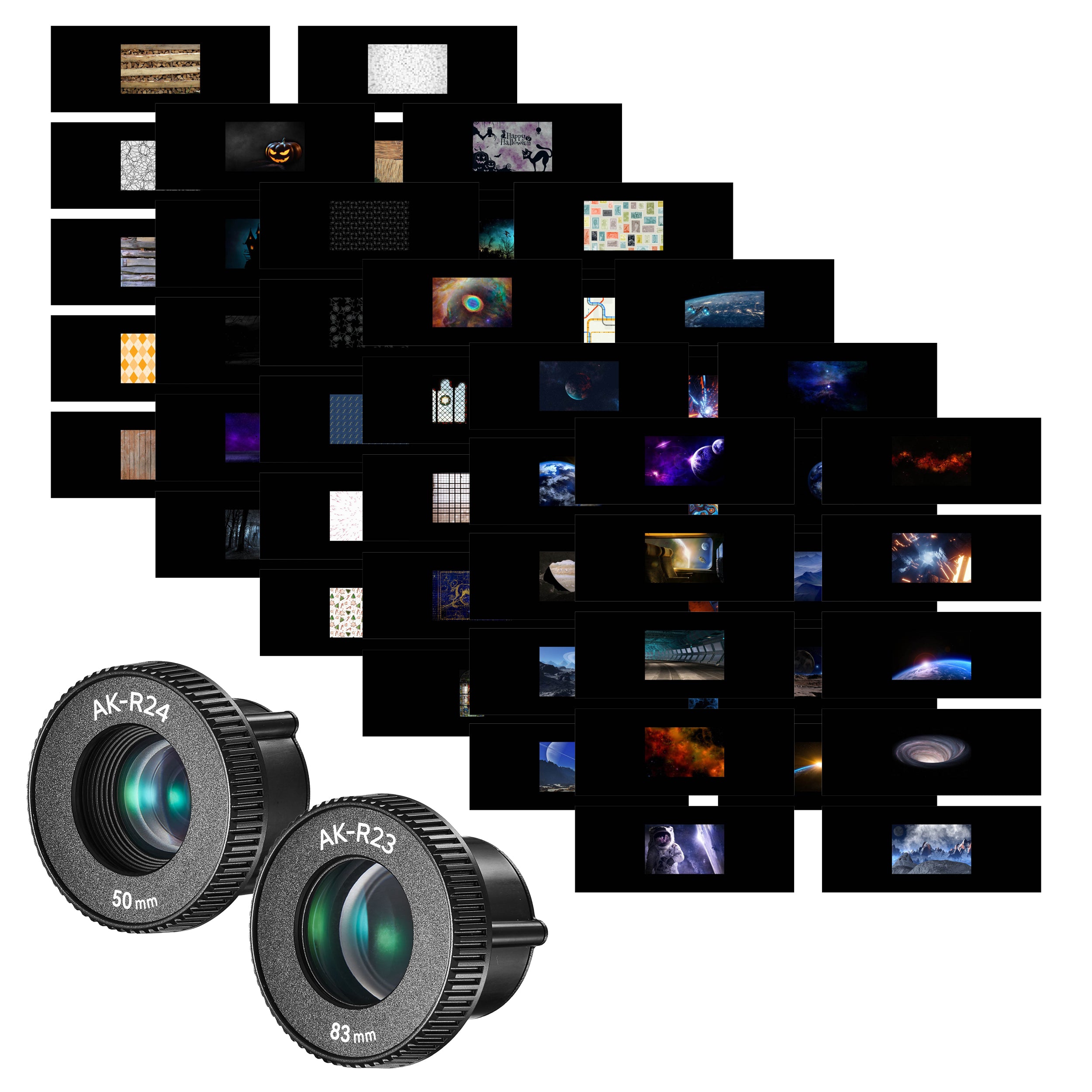 Complete Projection Attachment Kit Accessories Bundle (AK R21) for Home Theater, Office Presentations & Outdoor Movie Nights