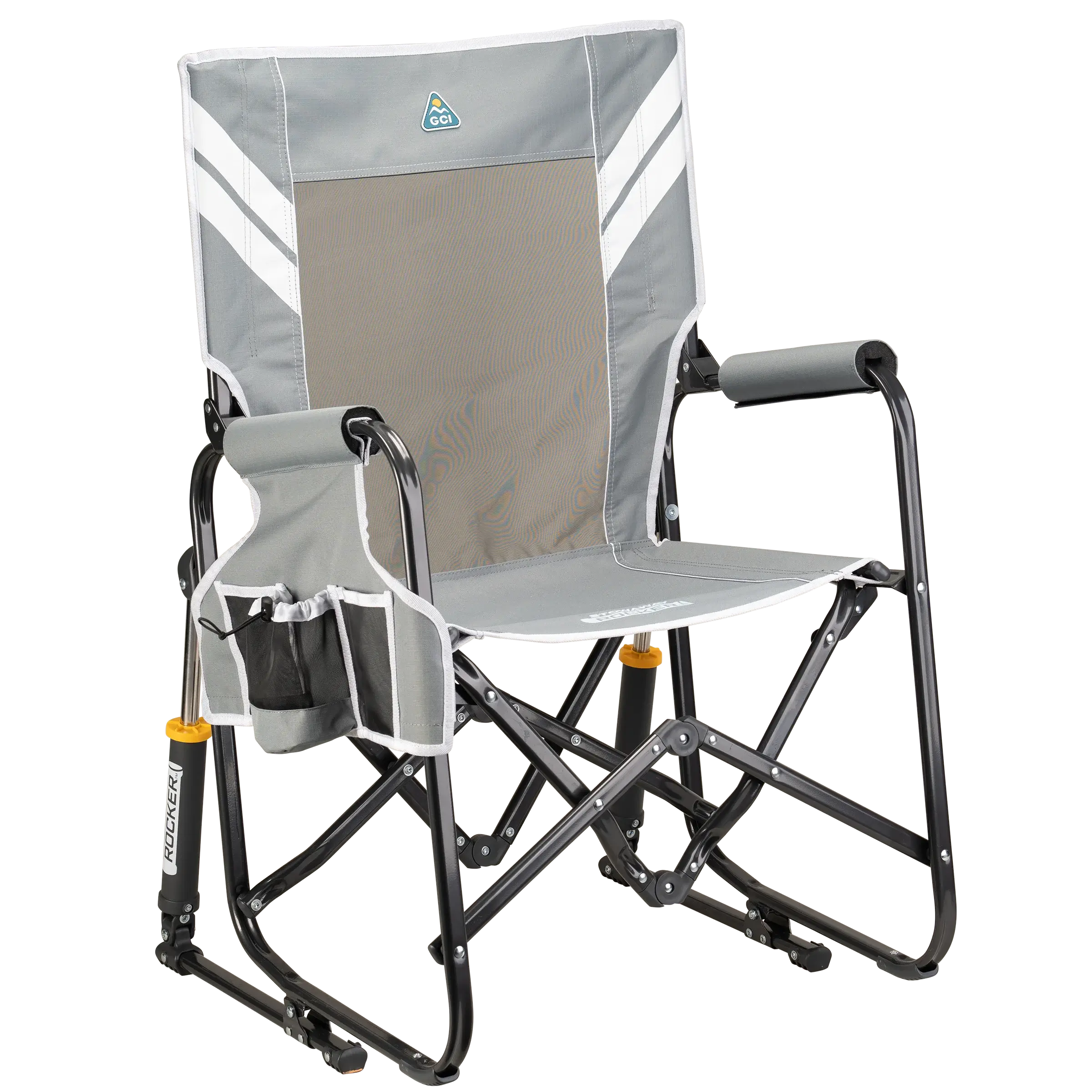 Stowaway Rocker™ - Compact Folding Rocking Chair for Camping, Travel & Small Spaces - Portable Outdoor Rocker for Patio, RV, Apartment & Nursery - Lightweight & Easy to Store