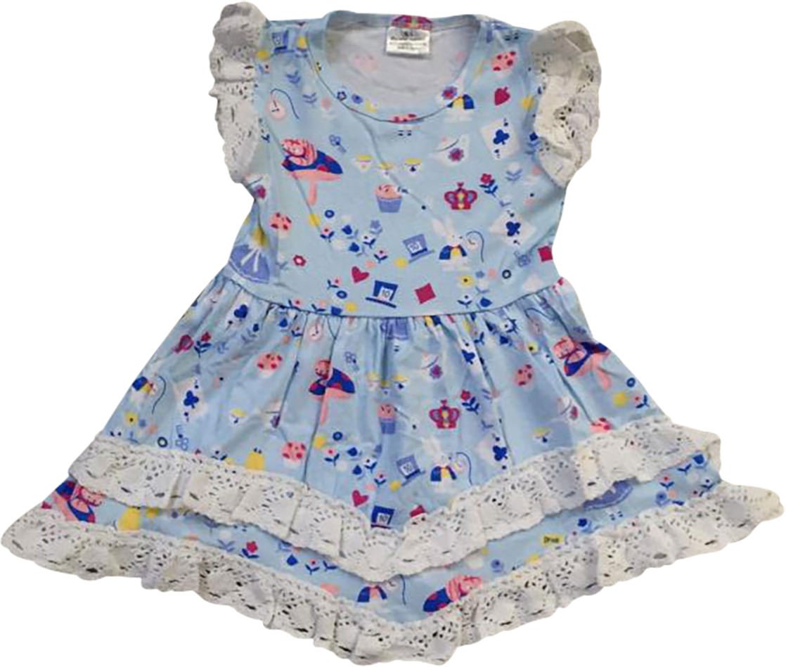 Little Toddler Girl's Lace Ruffle Summer Dress - Easter Flower Girl Outfit for Ages 2T-8 | Perfect for Birthday Parties, Easter Celebrations & Special Occasions