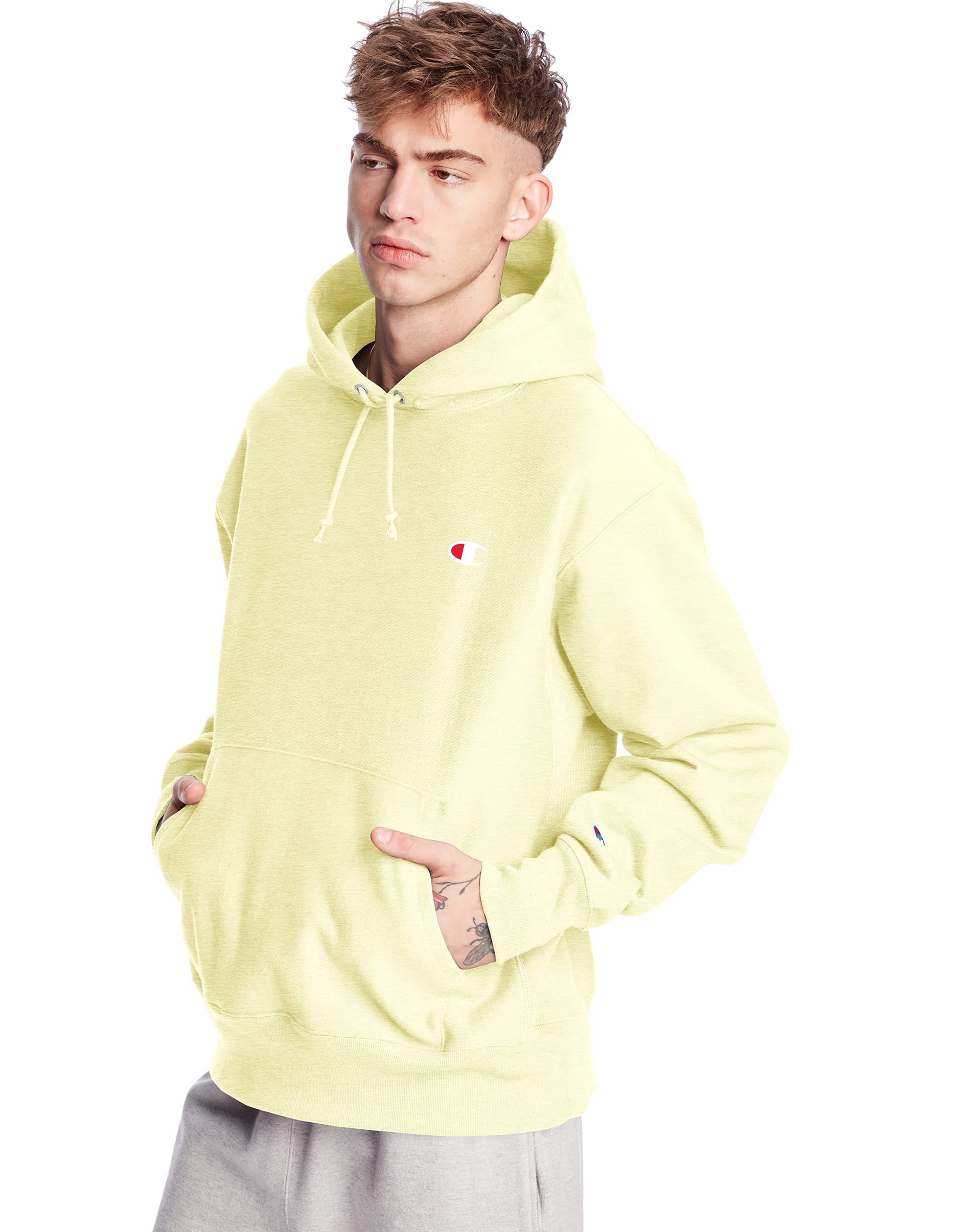 Champion Men's Big & Tall Fleece Pullover Hoodie - Warm & Comfortable for Outdoor Activities, Gym & Casual Wear