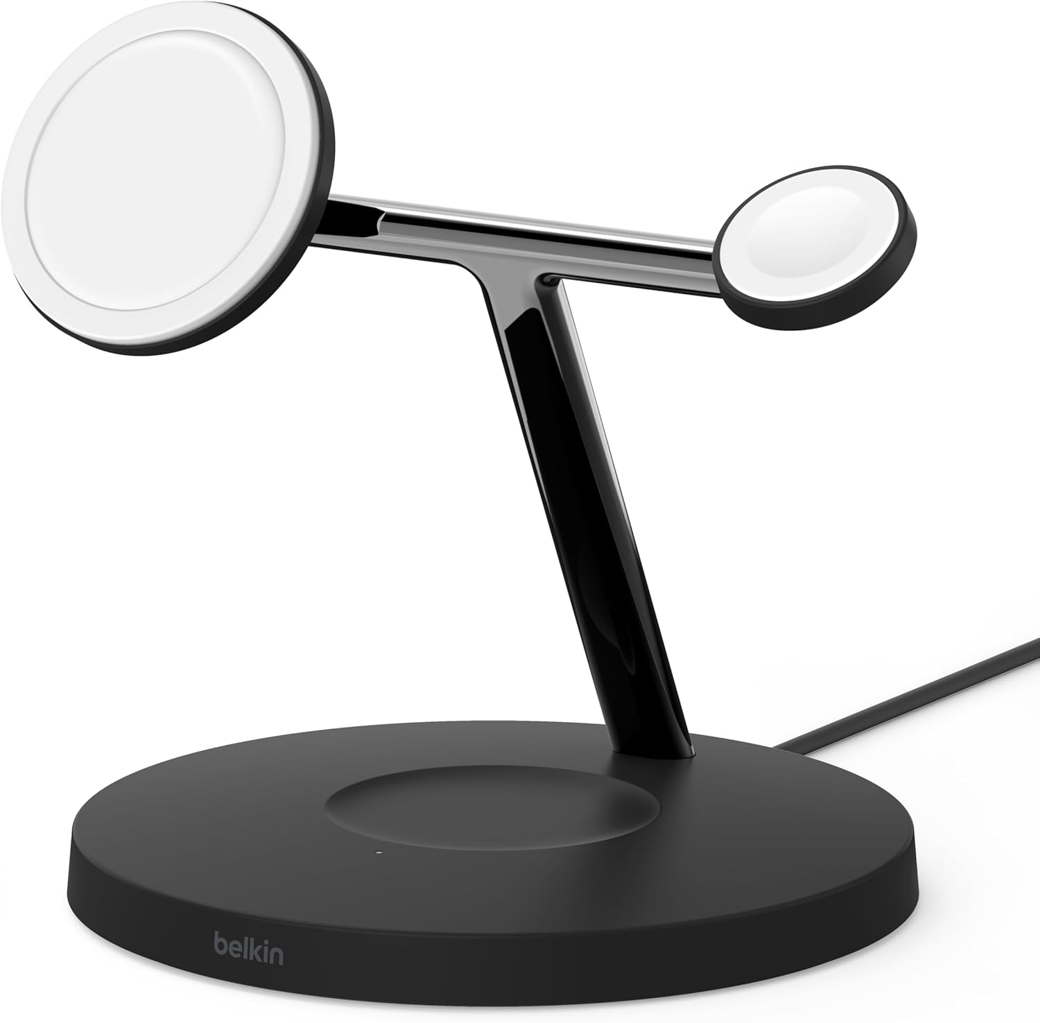 Belkin MagSafe 3-in-1 Wireless Charger Stand for iPhone, Apple Watch & AirPods - Fast Charging Station for Home, Office & Nightstand