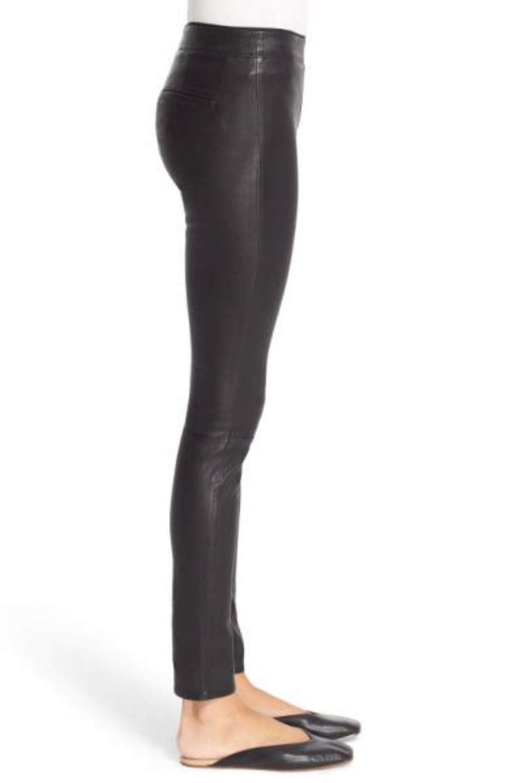 Genuine Soft Lambskin Leather Skinny Pants for Women - Slim Fit High-Quality WP017 | Perfect for Office, Night Out & Casual Wear