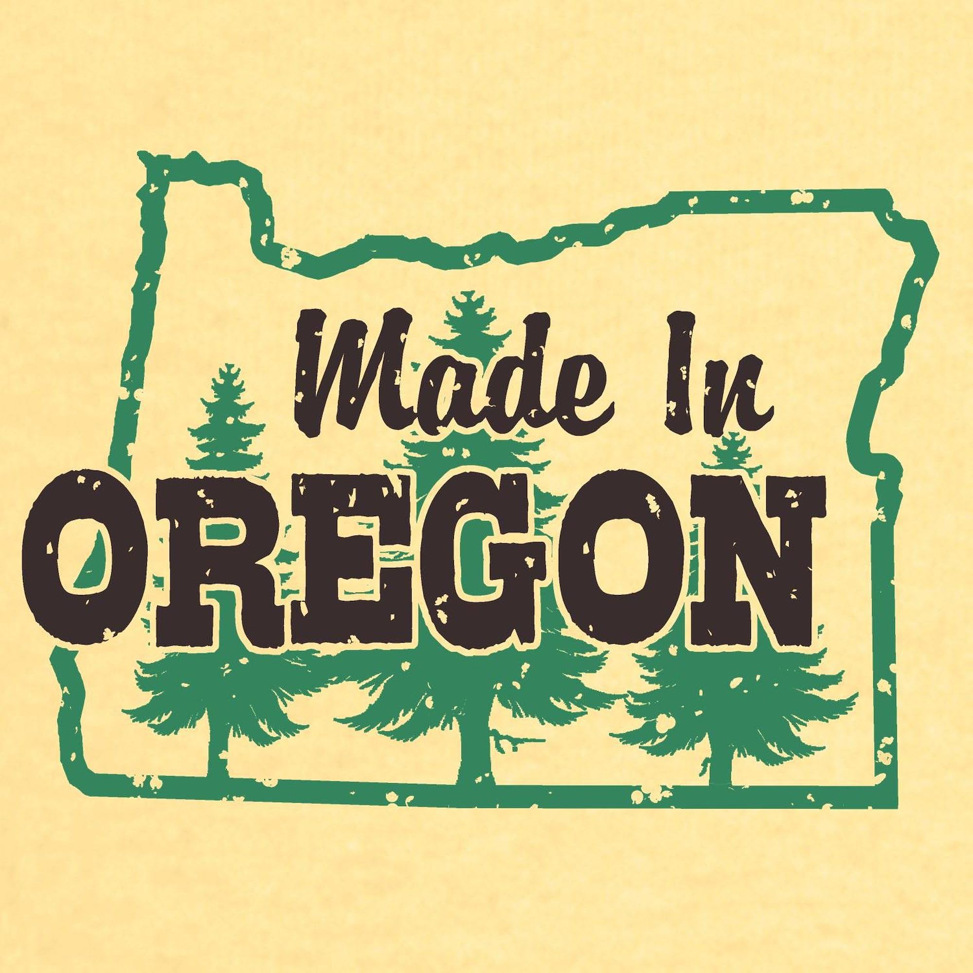Made in Oregon Toddler T-Shirt - 100% Cotton Cute Graphic Tee for Boys & Girls | Perfect for Playdates, Daycare & Family Outings