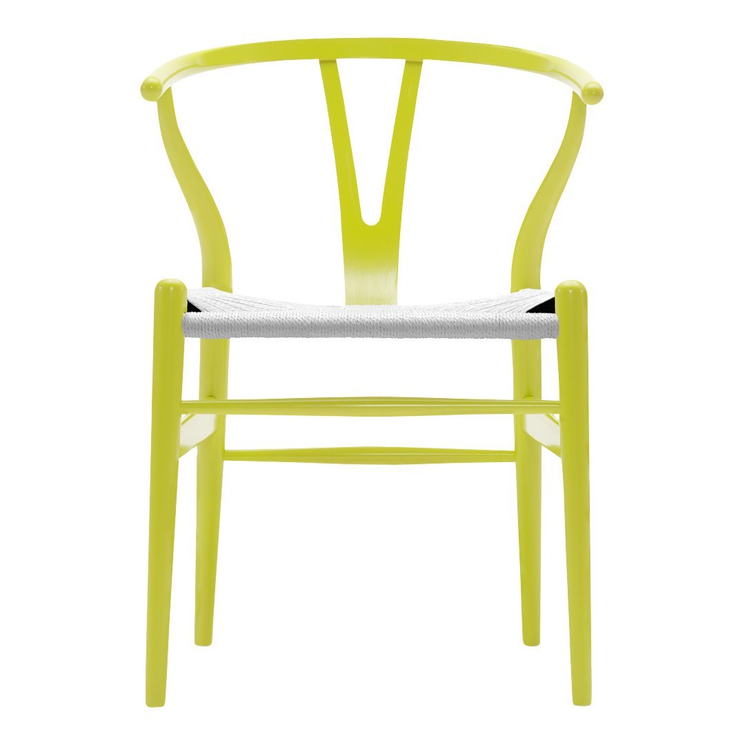 CH24 Wishbone Chair - Modern Scandinavian Dining Chair in Soft Colors | Perfect for Dining Rooms, Kitchens, and Home Offices