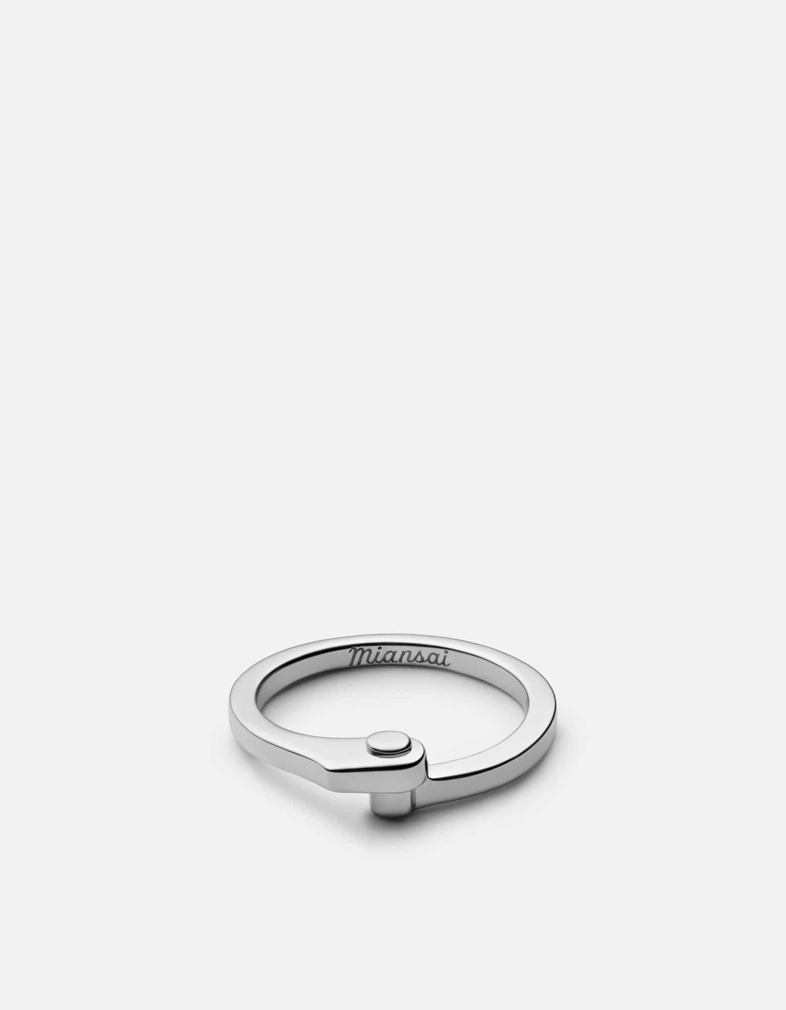 Sterling Silver Nyx Ring for Women - Elegant 925 Silver Jewelry for Everyday Wear & Special Occasions