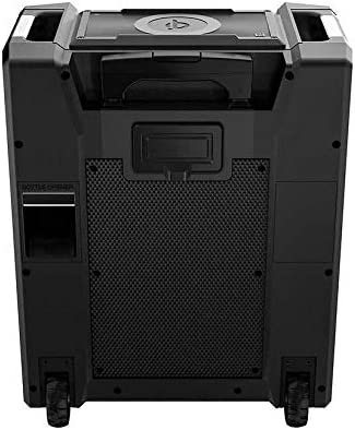 ION Pathfinder 3 Bluetooth Portable Speaker with Wireless Qi Charging - Waterproof Outdoor Speaker for Camping, Beach & Pool Parties | Wireless Phone Charger for iPhone & Android