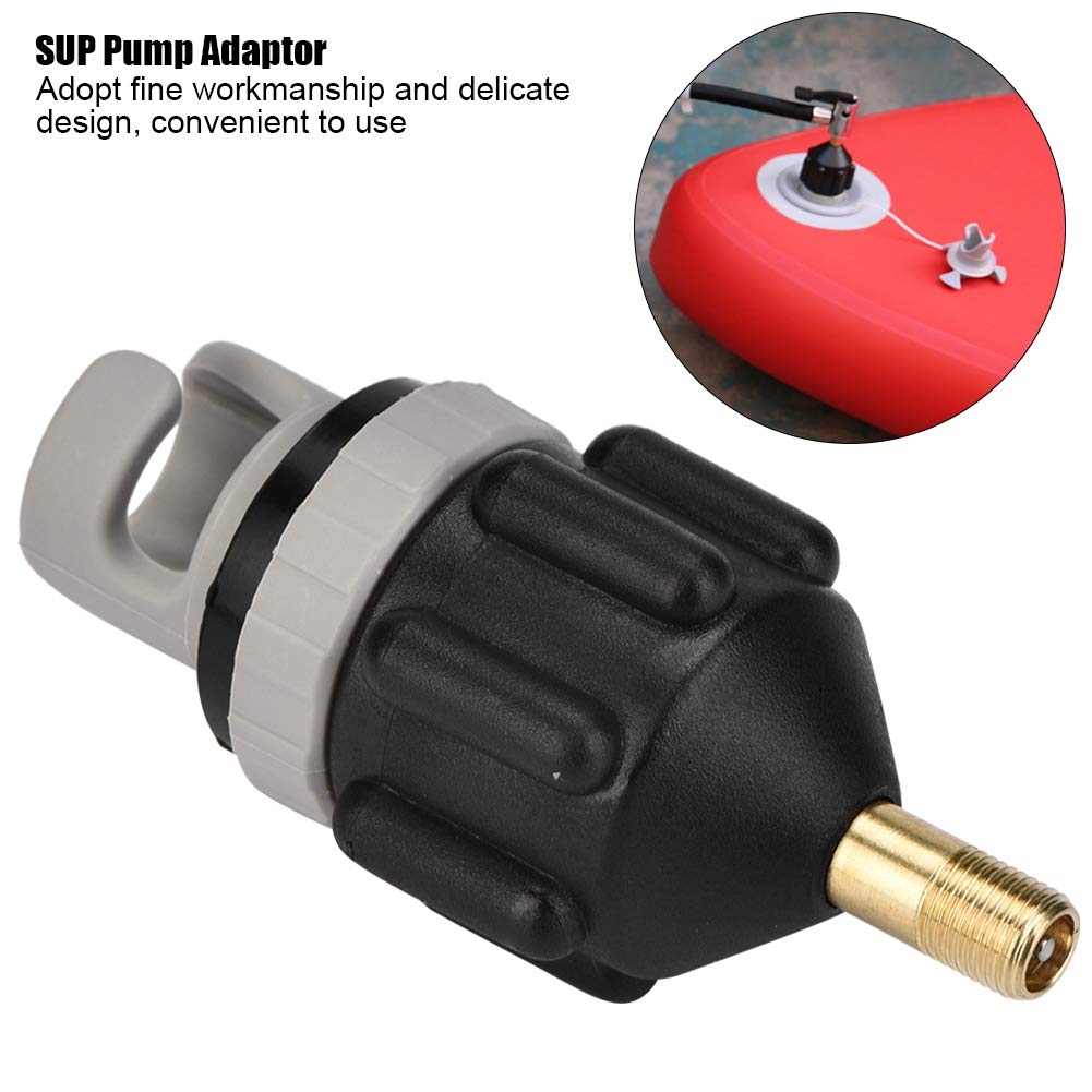 Universal Air Compressor Adapter - Inflation Valve Converter for Tires, Balls & Inflatables - Heavy Duty Brass Construction - Perfect for Car, Bike, Sports Equipment & Pool Toys