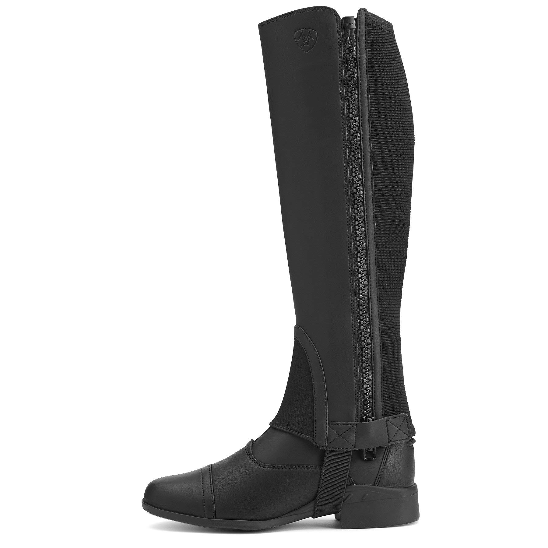 Ariat Unisex Adult Scout Chap Half Chap - Durable Leather Riding Chaps for Equestrian & Horseback Riding - Perfect for Western, English & Trail Riding