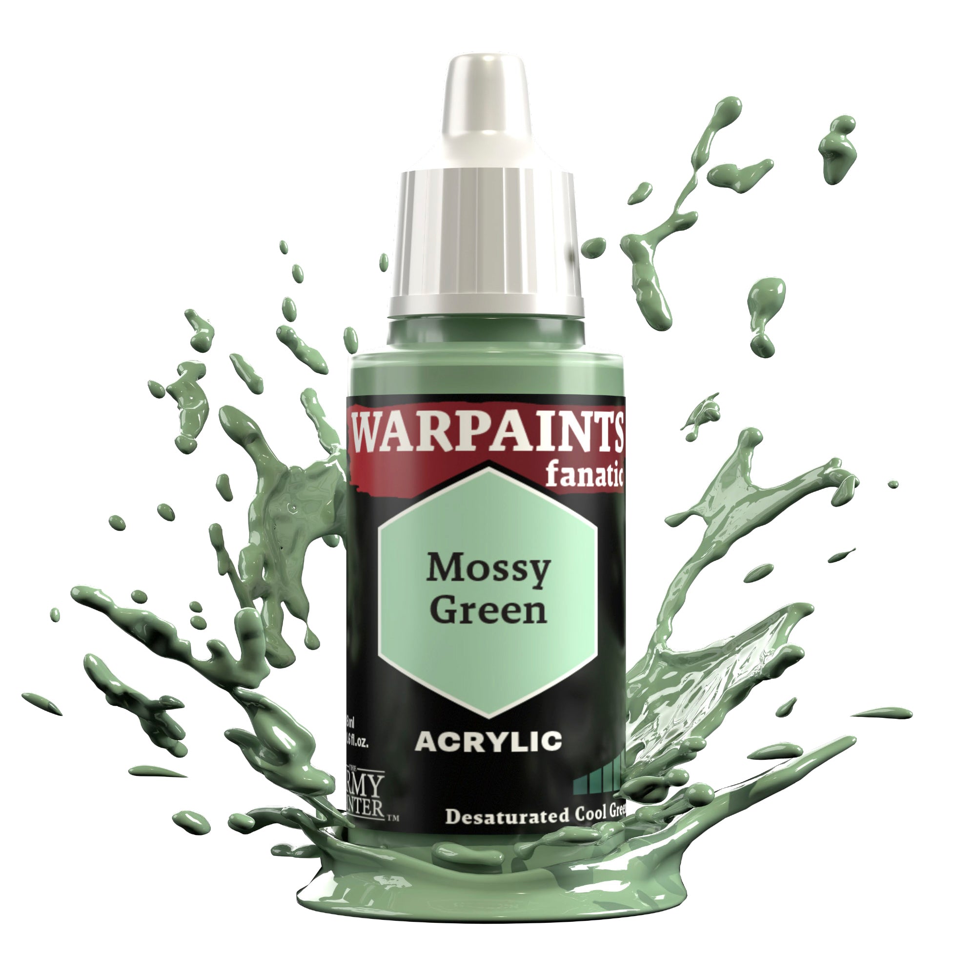 Warpaints Fanatic: Mossy Green - High-Quality Makeup for Cosplay & Halloween - Perfect for Costume Parties & Theatrical Performances