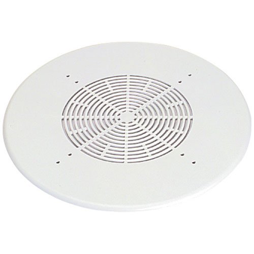 Fourjay FJ8W Standard Ceiling Speaker Grill - White, 8-Inch Round Speaker Cover for Home Theater & Audio Systems - Perfect for Living Rooms, Bedrooms & Commercial Spaces