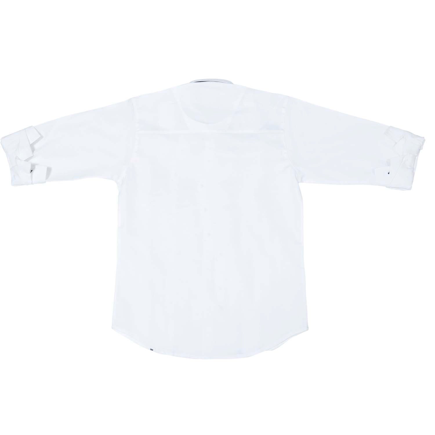 Stylish MashUp White Club Wear Shirt for Men & Women - Trendy Party Outfit for Nightclubs, Bars & Events