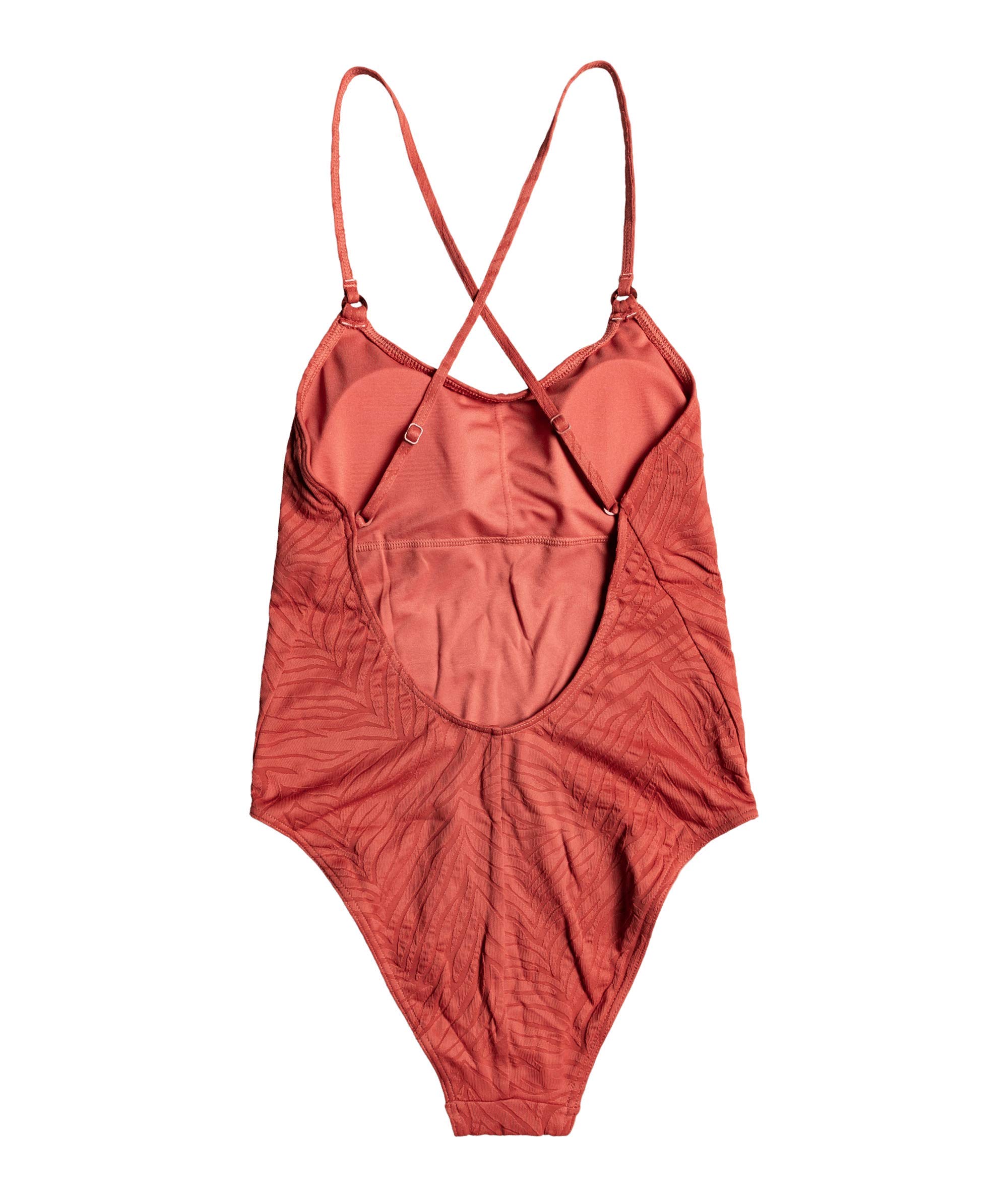 Roxy Women's Standard Wild Babe One Piece Swimsuit - Marsala Color, XS Size | Beachwear, Pool Party & Summer Vacation Swimwear