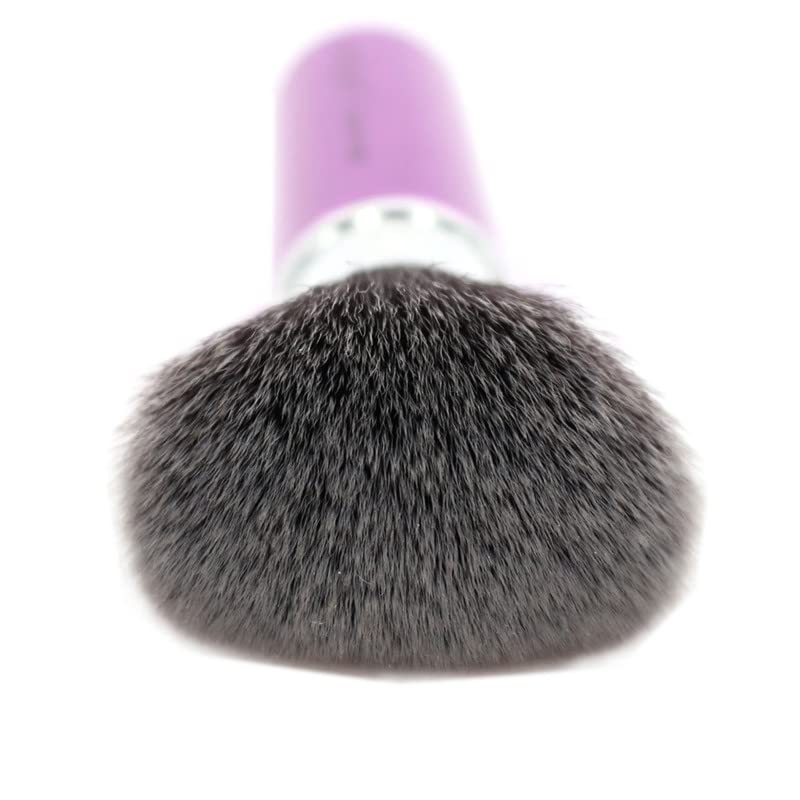 RECTYO GALLERY Retractable Kabuki Brush - 1PC Round Powder Makeup Brush for Blush & Foundation (Multicolor) | Perfect for Travel & On-the-Go Touch Ups