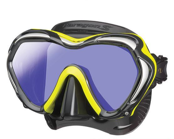 Tusa Paragon S Scuba Diving Mask - Premium Snorkeling Gear for Underwater Exploration, Spearfishing & Marine Life Observation