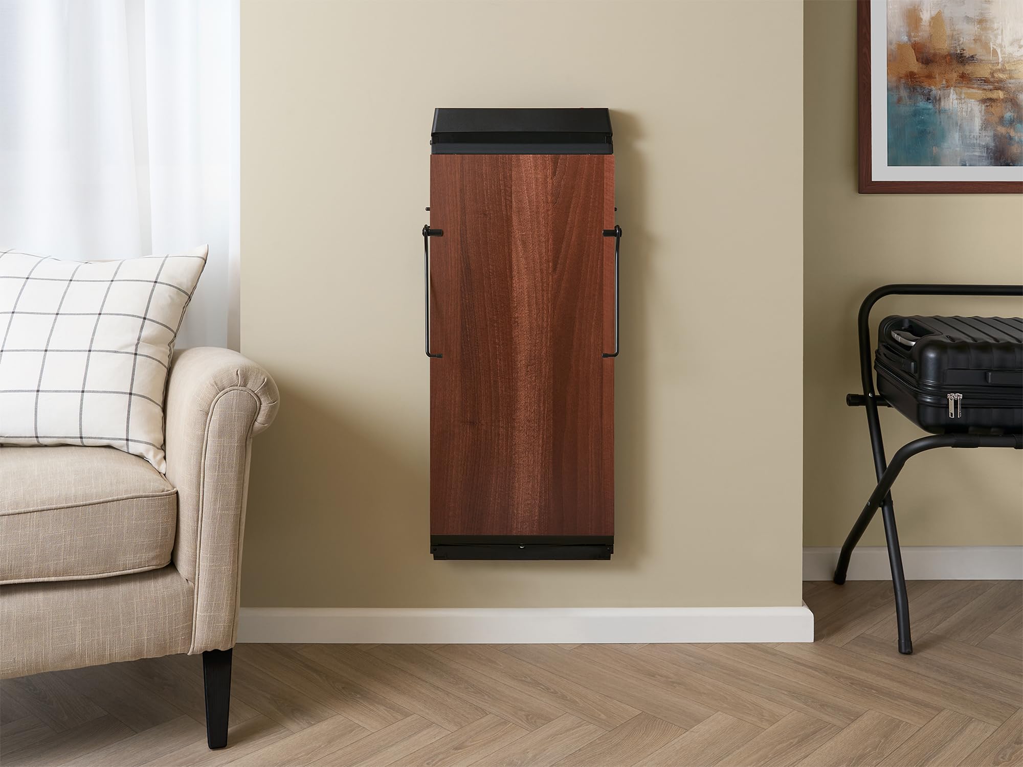 Corby 3300 Professional Pants Press - Walnut Finish for Crisp, Wrinkle-Free Dress Pants | Perfect for Home, Office & Travel Use