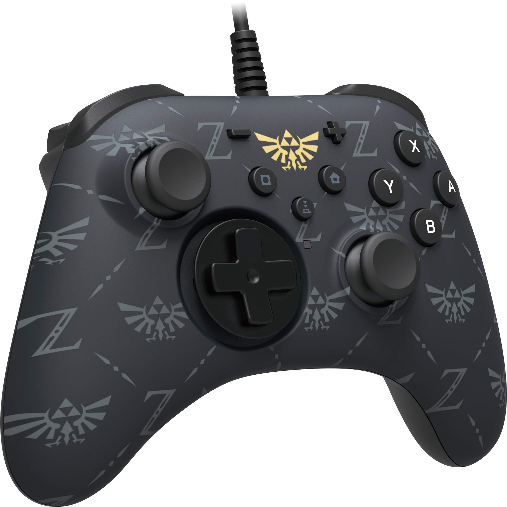 Hori Pad Pro Controller for Nintendo Switch - Officially Licensed Zelda Edition - Wireless Gamepad for Legend of Zelda Games - Perfect for Gaming at Home or On-the-Go