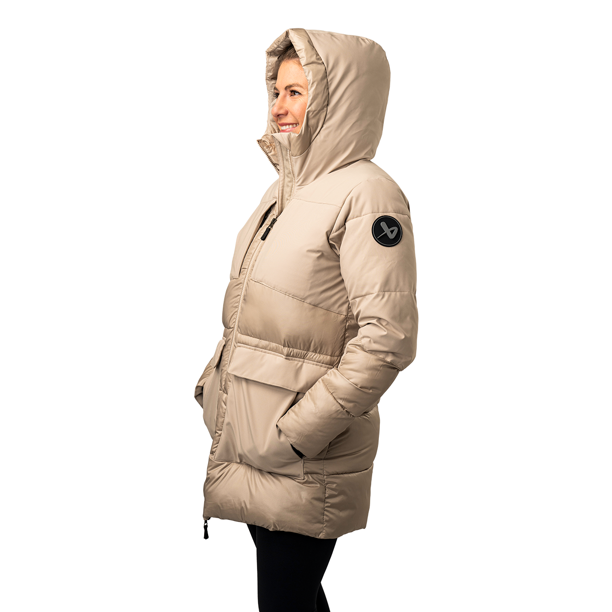 Bauer Hockey Ultimate Puffer Jacket for Women - Lightweight Insulated Winter Coat for Ice Skating, Hockey Games & Outdoor Activities