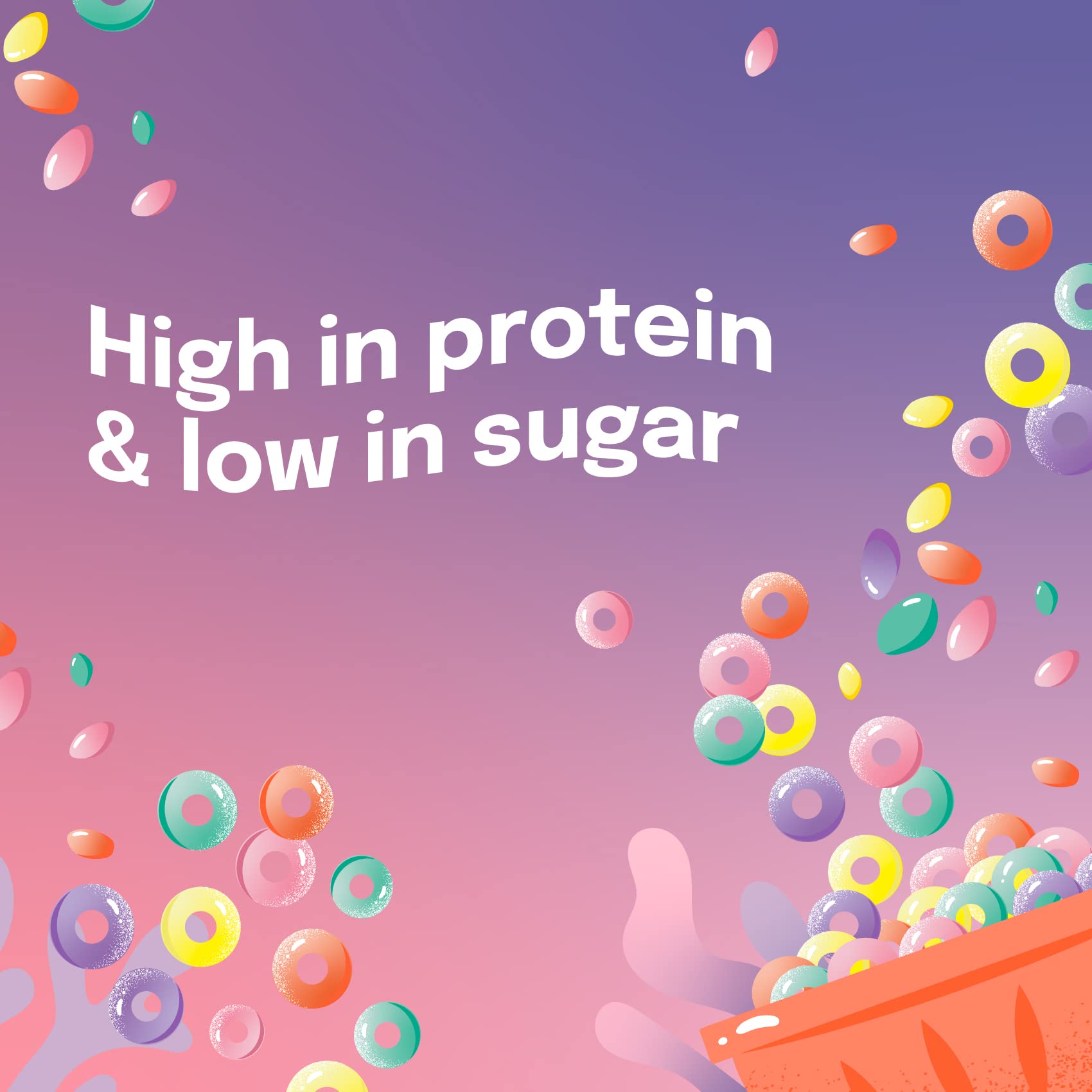 Alani Nu Whey Protein Powder - Fruity Cereal Flavor | 23g Protein, Low Sugar & Digestive Enzymes | Meal Replacement & Post-Workout Supplement | Low Fat, Low Carb Whey Isolate Protein Blend | 30 Servings for Gym, Weight Loss & Healthy Lifestyle