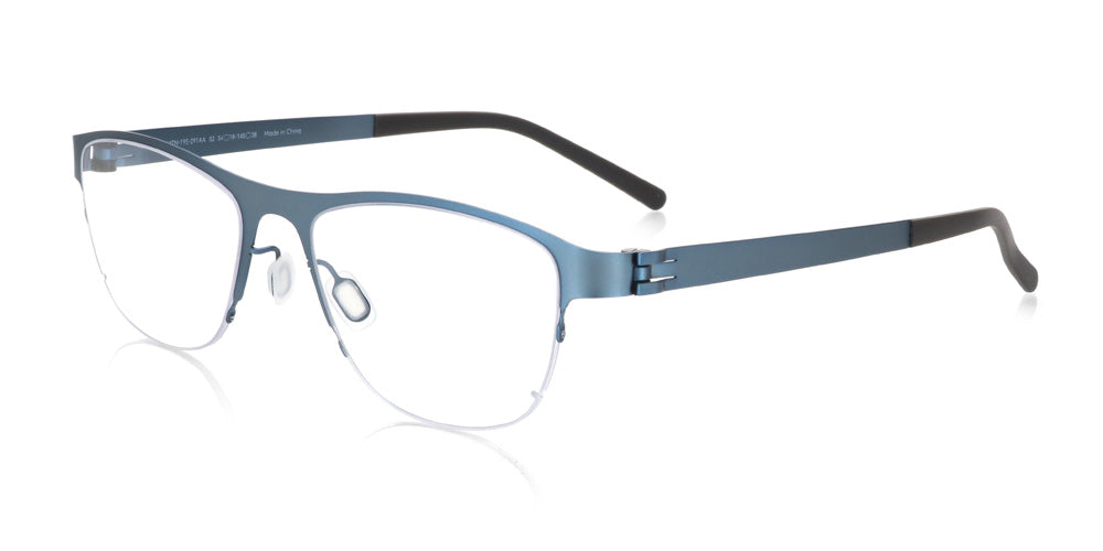 JINS Design Project x Alberto Meda 291 52 - Lightweight Eyeglass Frames for Men & Women | Modern Minimalist Style | Perfect for Office, Reading & Everyday Wear