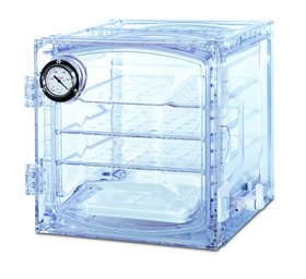 Lab Companion™ Vacuum Desiccator Cabinet - Airtight Storage for Moisture-Sensitive Materials | Ideal for Laboratories, Electronics, and Chemical Storage