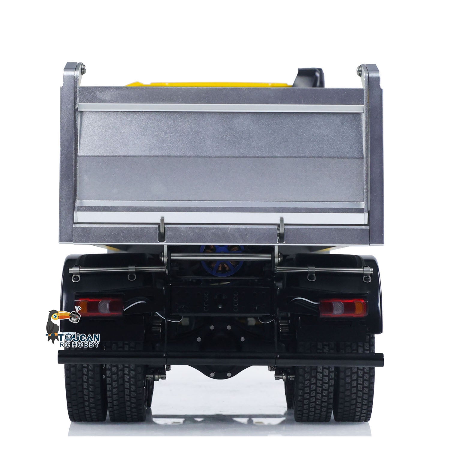 1/14 Scale RTR 6X6 RC Hydraulic Tipper Dump Truck with Metal Chassis, 2-Speed Transmission, Remote Control - Fast Free Shipping | Perfect for Construction Site Play, Off-Road Adventure & Collector's Display