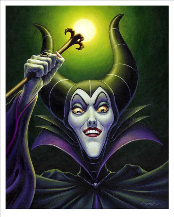 Maleficent Movie Poster by Jason Edmiston - Limited Edition Art Print for Disney Fans, Home Theater Decor & Gift for Collectors