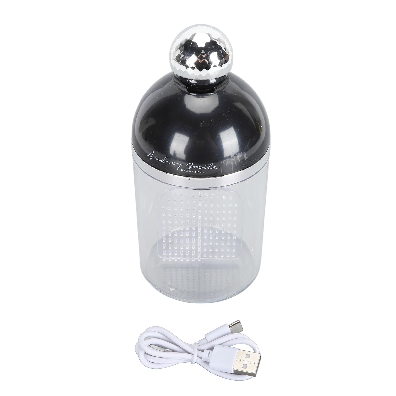 Electric Facial Cleanser Foam Maker 500ml - Rechargeable Waterproof Portable Bubble Maker for Face & Body Wash - Perfect for Travel, Gym & Daily Skincare (Black)