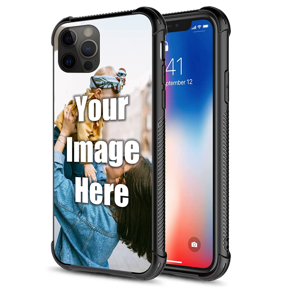 CARLOCA Shockproof iPhone 12 Pro Max Case - Custom Personalized Design, Drop Protection & Durable Cover for iPhone 12 Pro Max - Perfect for Everyday Use, Travel & Outdoor Activities