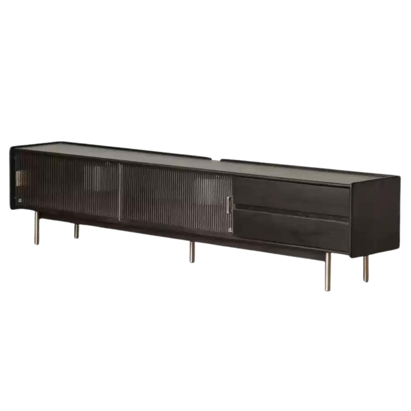 78.7x13.7x18.1 inch / 200x35x46cm / smoke color / TV cabinet