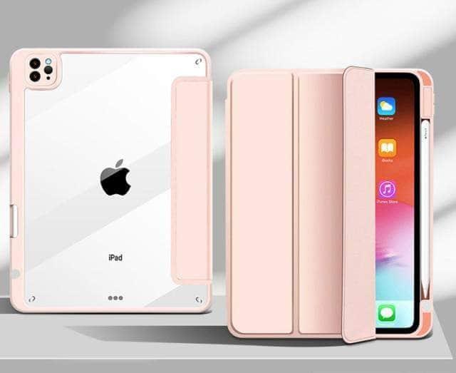 2021 iPad Pro Case with Apple Pencil Holder & Wireless Charging - Slim Protective Cover for Work, Study & Creative Drawing