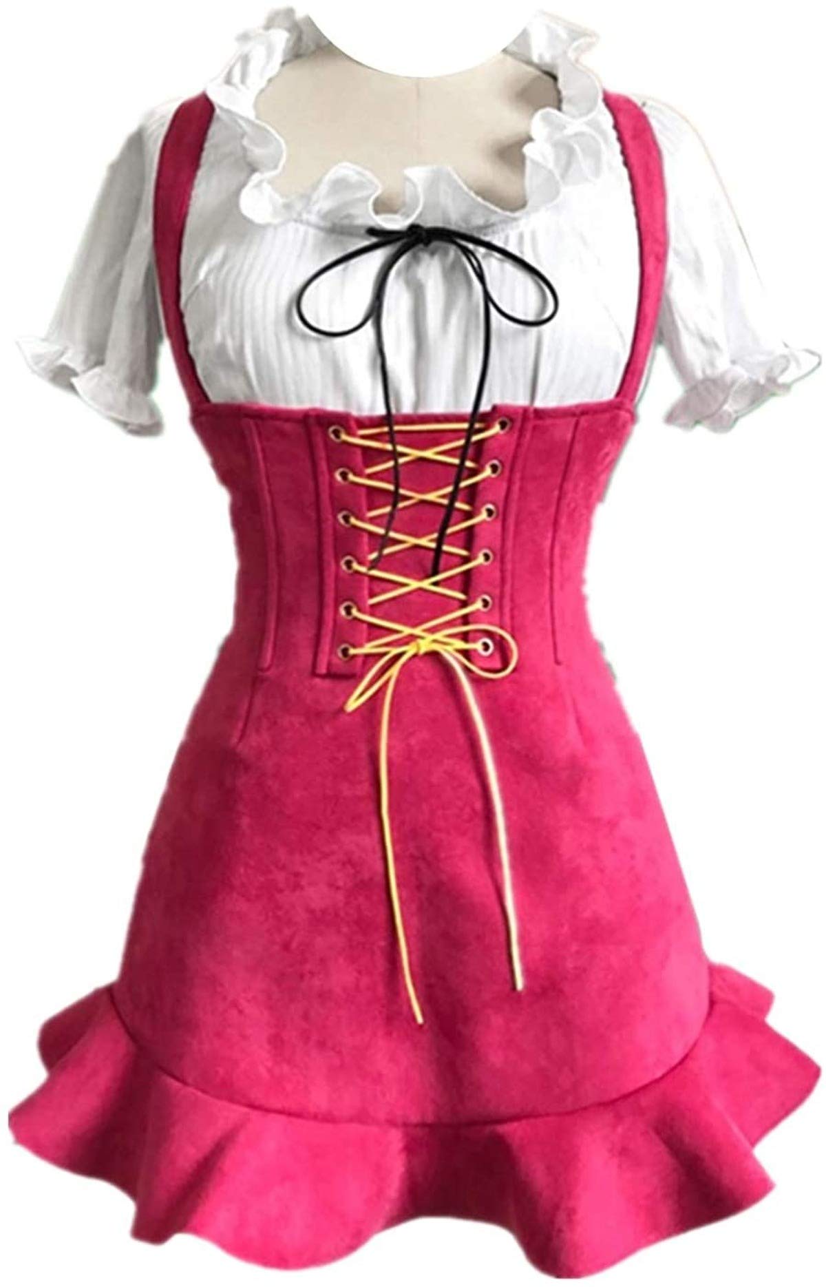 One Piece Nami Cosplay Costume - Anime Red Skirt Dress for Halloween, Cosplay Events & Anime Conventions