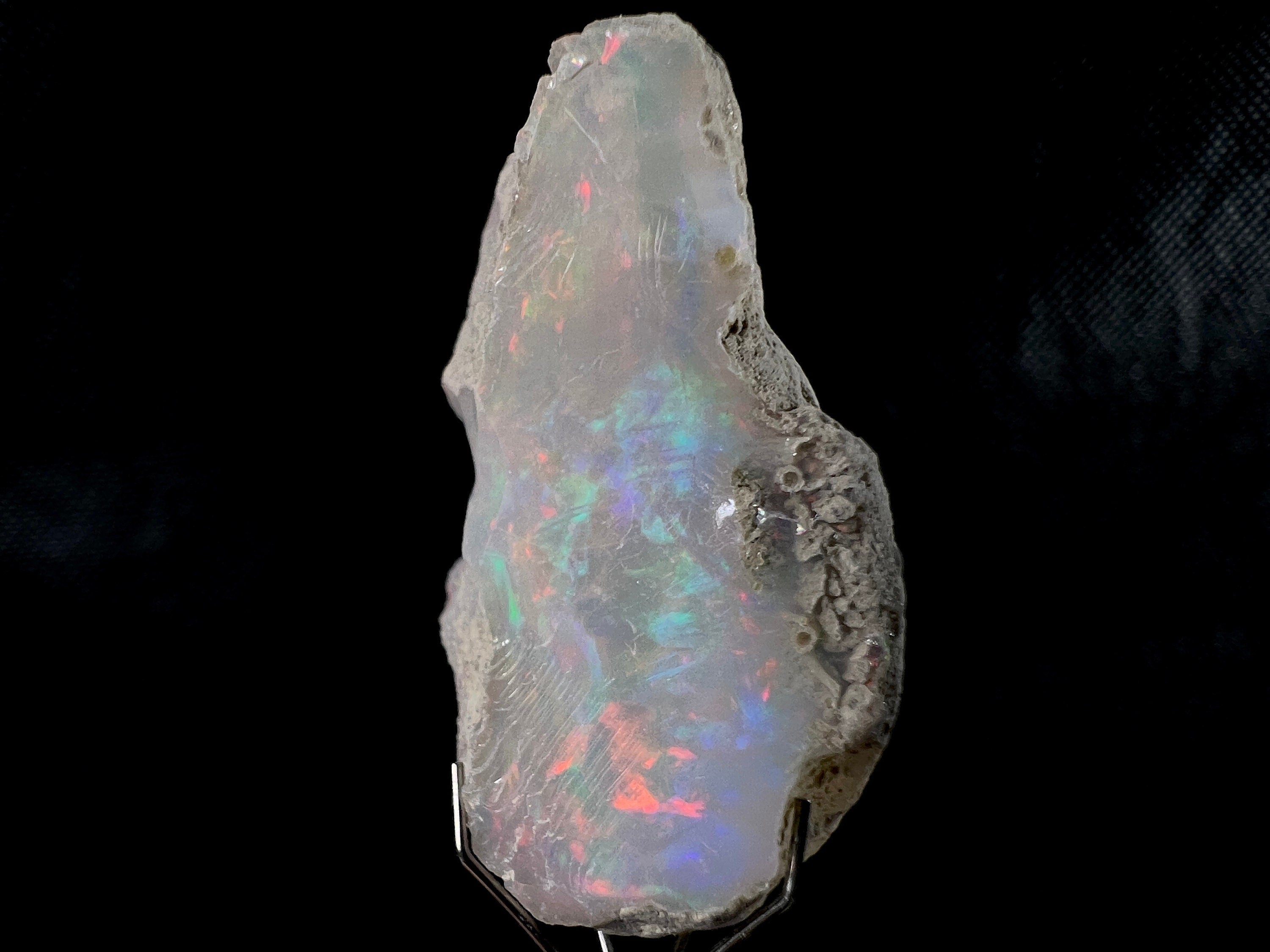 Premium 4A+ Welo Opal Raw Crystal - Natural Cutting Grade Opal Gemstone, October Birthstone for Jewelry Making & Healing | Perfect for Rings, Necklaces & Spiritual Meditation