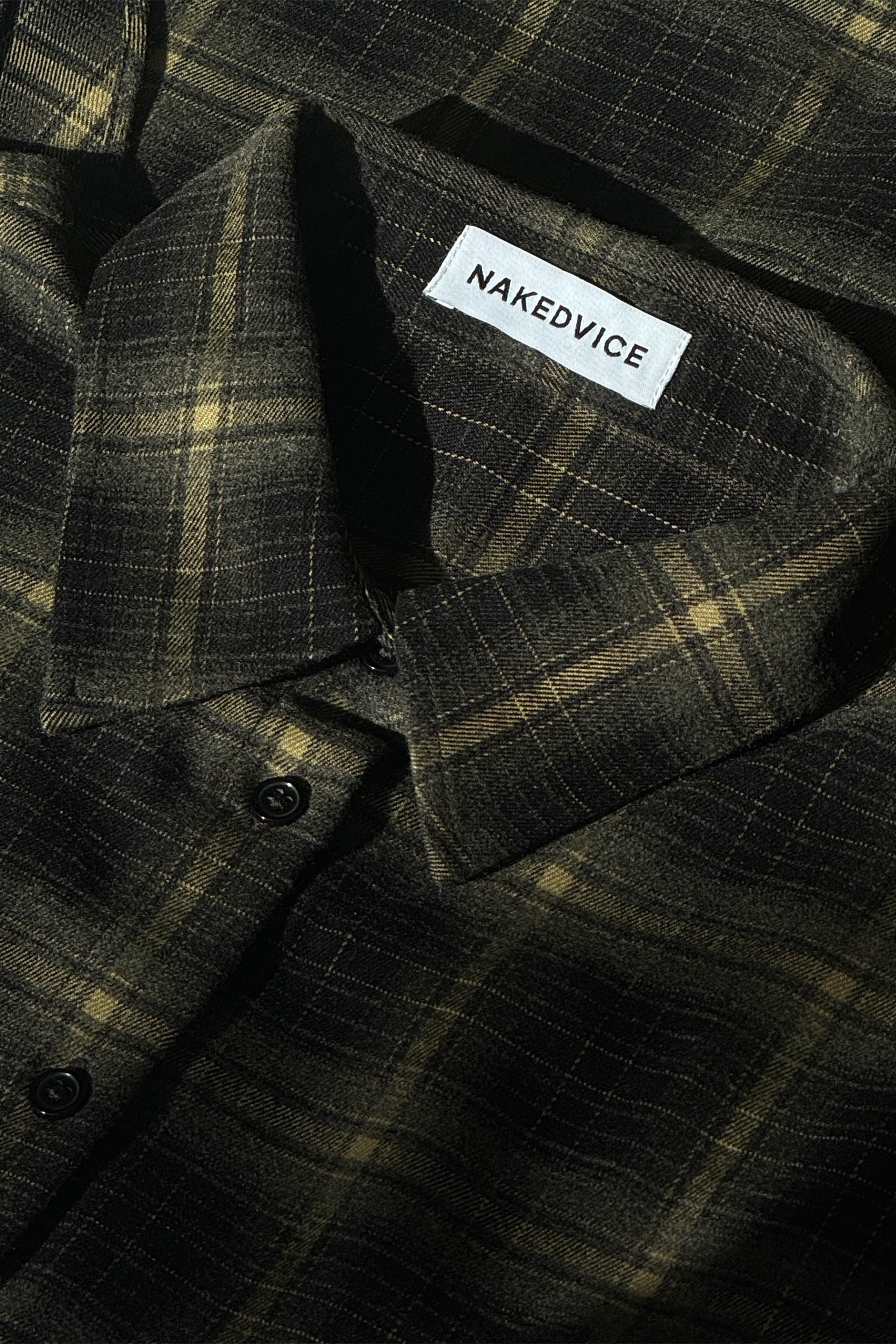 The PAX Olive Plaid Shirt for Men - Stylish Casual Button Down Shirt for Everyday Wear, Outdoor Adventures & Work