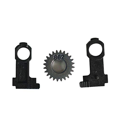 5-Pack Platen Roller Buckle & Gear Replacement Parts for Zebra GK420D Thermal Label Printer - Compatible with GK420D Printer Repair & Maintenance - Perfect for Warehouse, Shipping & Retail Label Printing