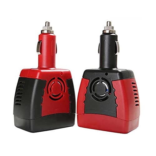 150W Car Power Inverter - DC 12V to AC 220V Converter with Universal Plug & USB Port - Charge Laptops, Phones & Devices On The Go - Perfect for Road Trips, Camping & Emergency Power Backup