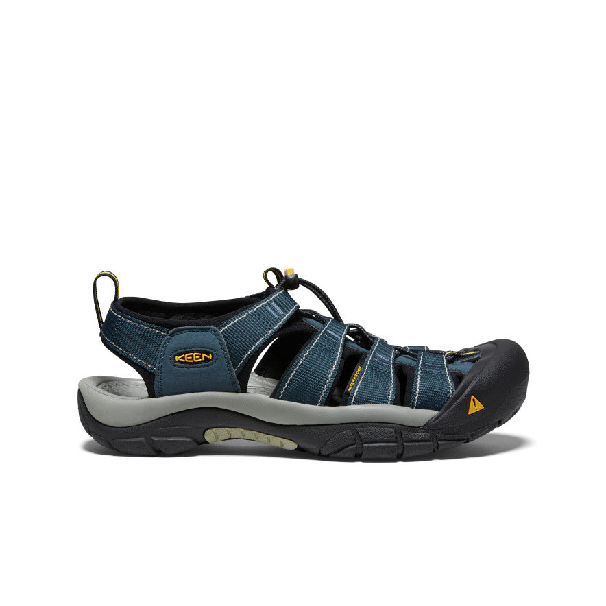 Men's Newport H2 Sandal - Comfortable Waterproof Hiking Shoes for Men in Navy/Medium Grey - Perfect for Outdoor Adventures, Beach Walks & Summer Travel